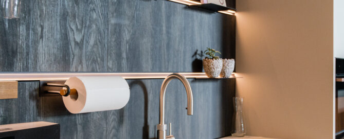 moderne keuken met Bosch apparatuur