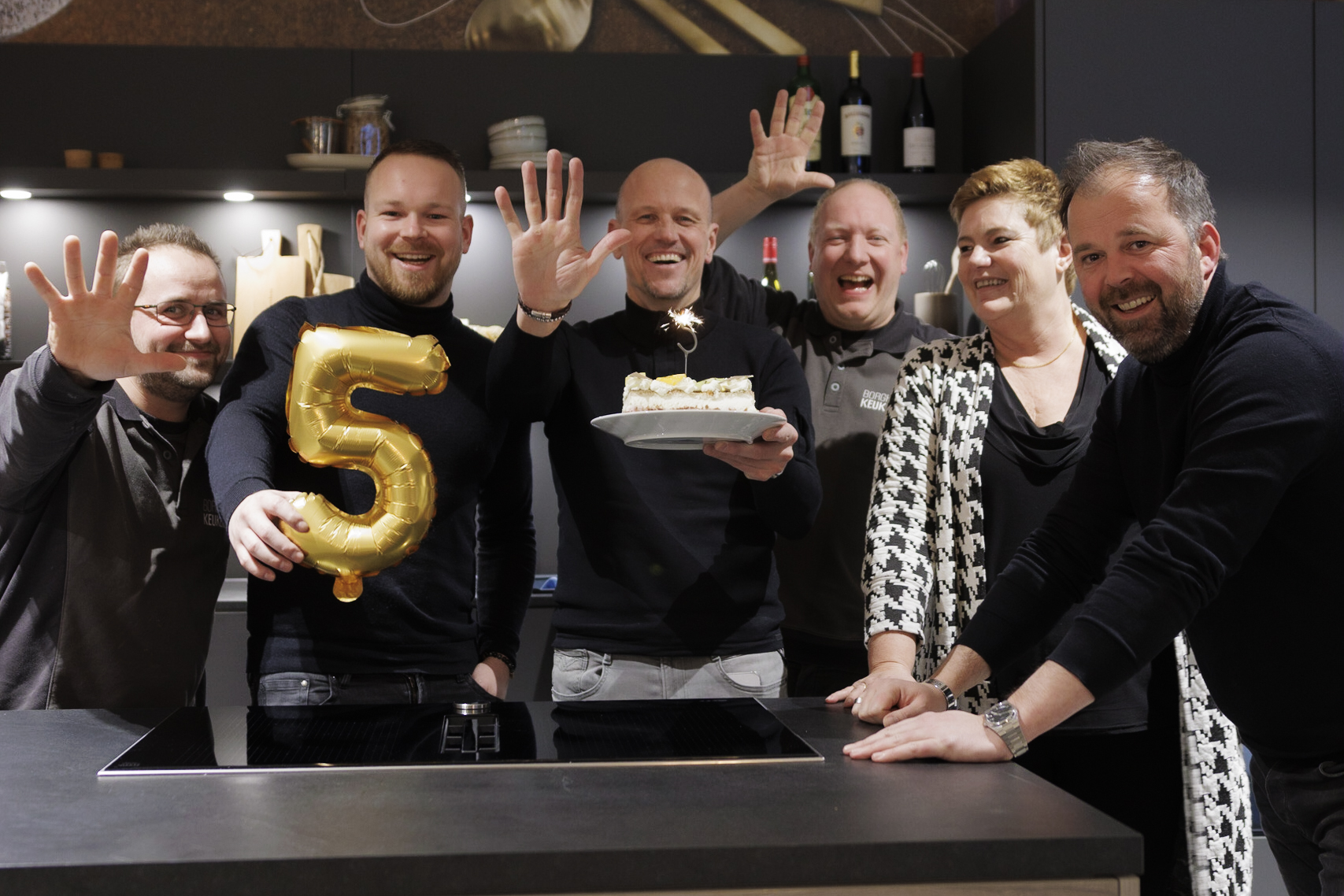 5 jaar team