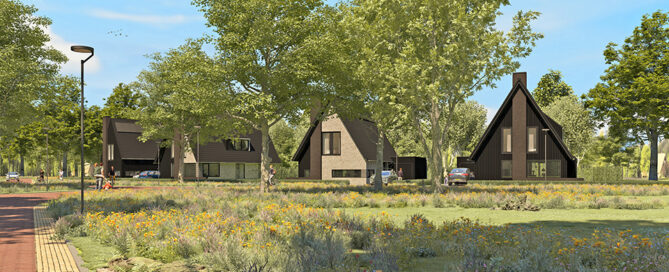 Luxe en duurzame Brinkzicht villa aan de Stroetenweg in Nooitgedacht, omringd door groen en natuur.